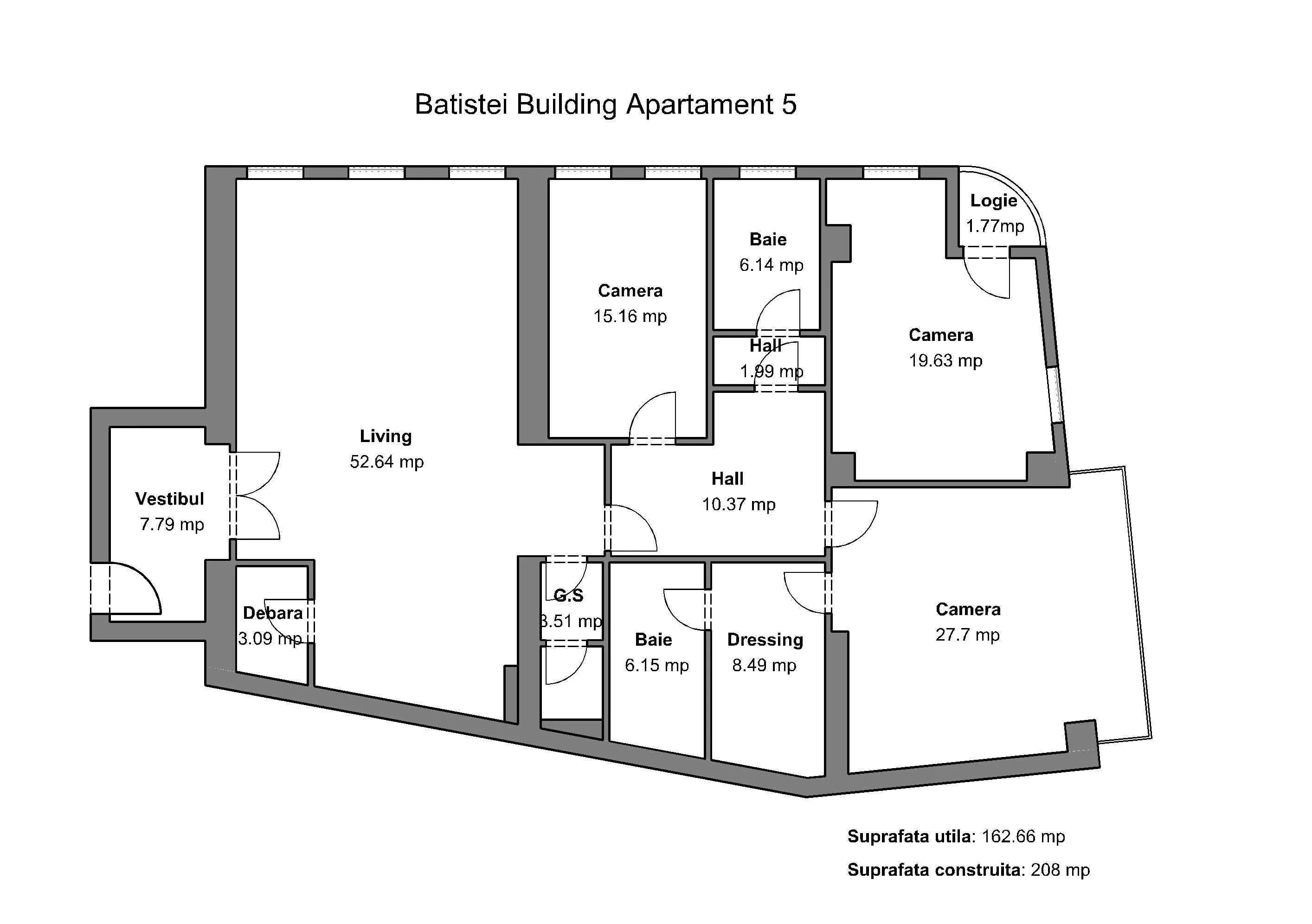 Batistei Building Apartament 4 camere