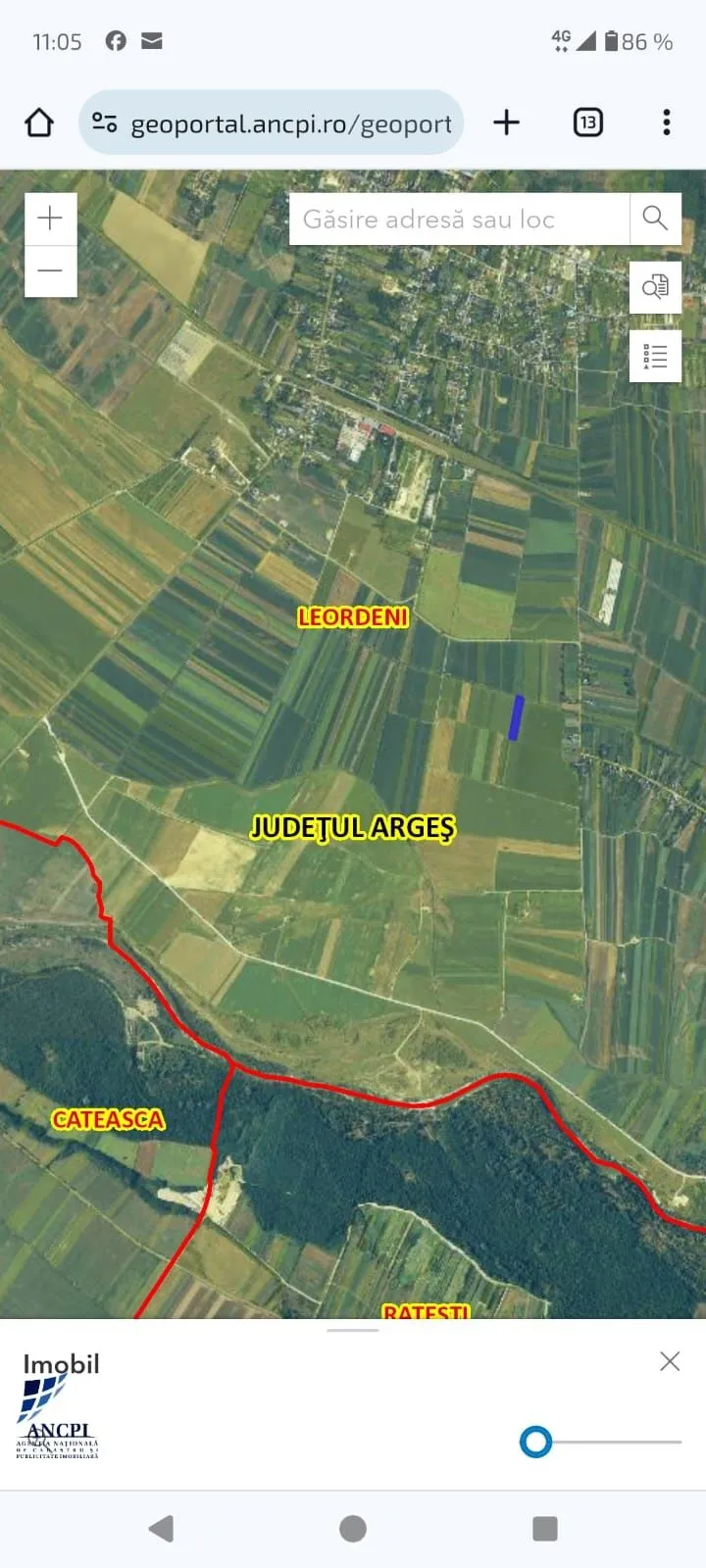 Teren de lunca in Leordeni - Arges