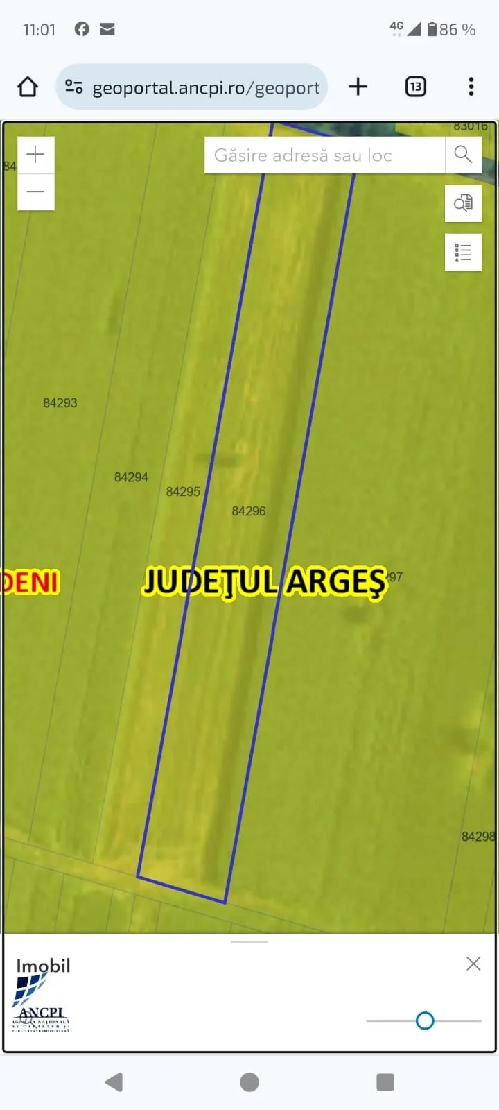 Teren de lunca in Leordeni - Arges