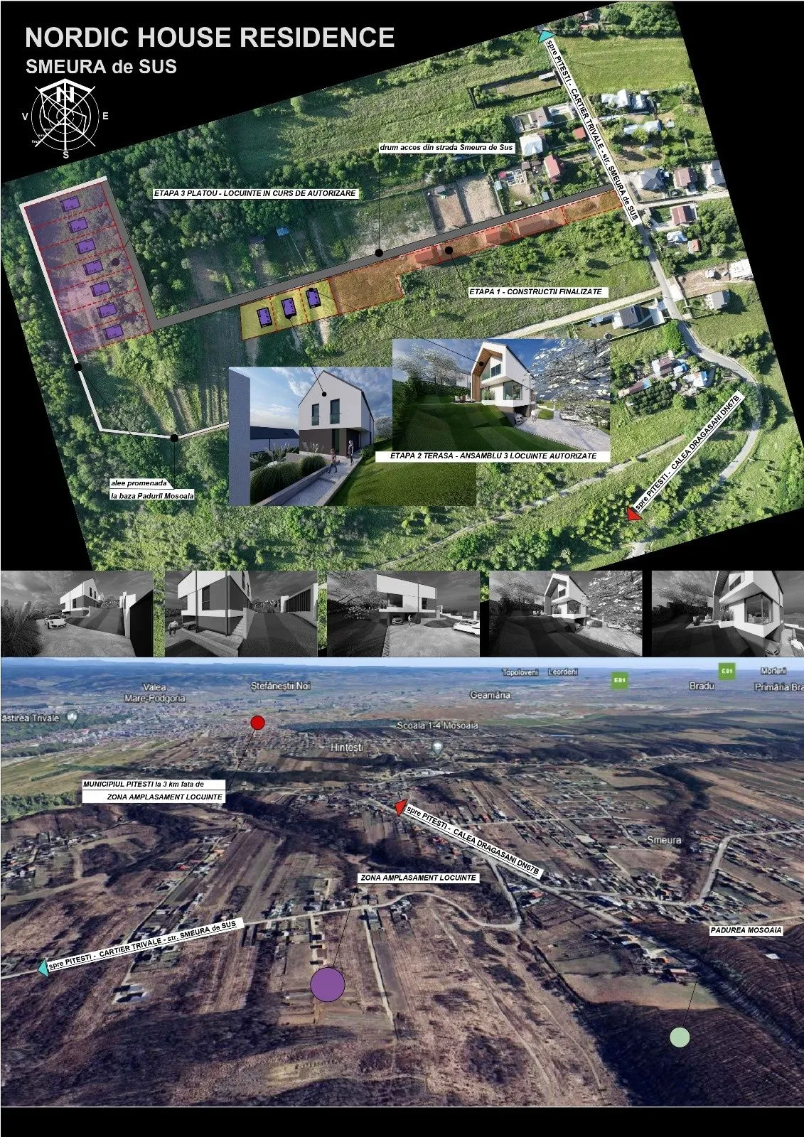 Doua Terenuri 500 mp Cu Autorizatie Smeura