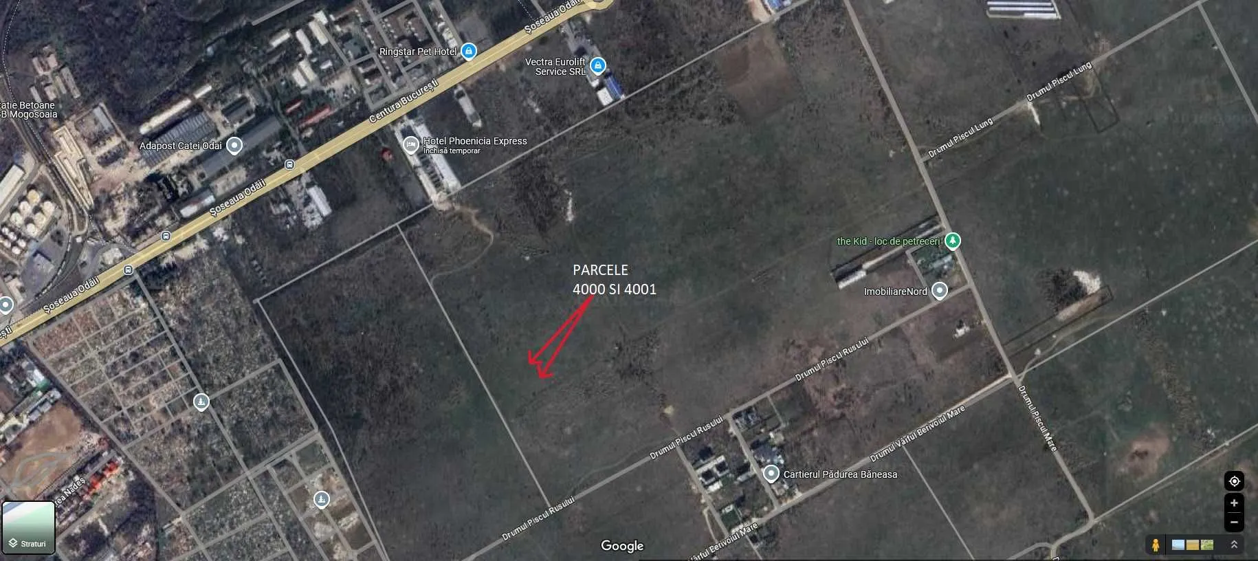 Teren intravilan 1200mp, Piscul Sadului - Rusului, sector 1, Bucuresti