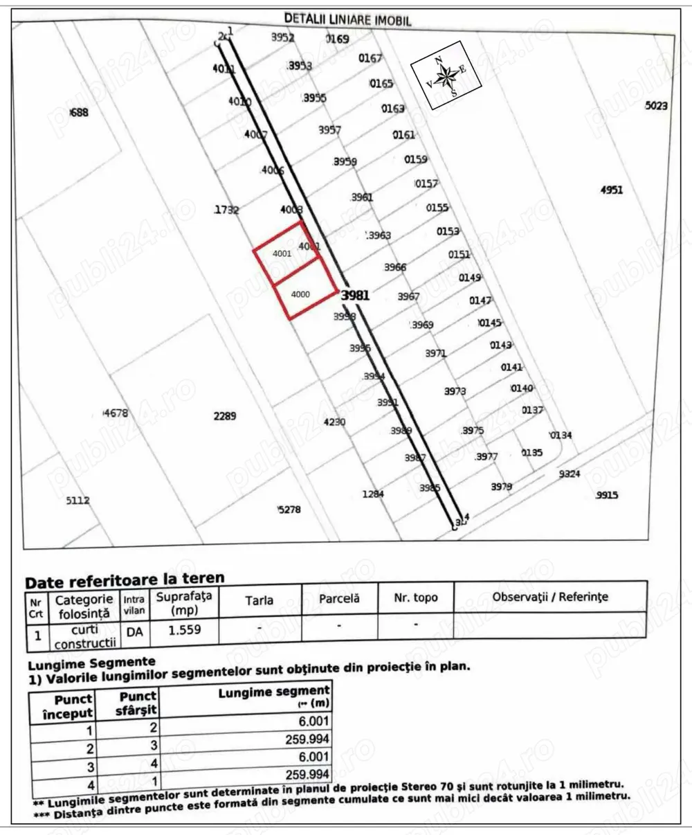 Teren intravilan 1200mp, Piscul Sadului - Rusului, sector 1, Bucuresti